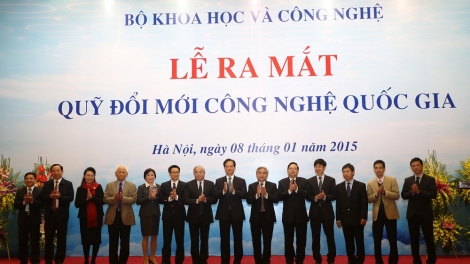 Thời sự chiều ngày 08/01/2015: Thủ tướng Nguyễn Tấn Dũng dự lễ ra mắt Quỹ đổi mới công nghệ quốc gia. Quỹ có vốn điều lệ 1000 tỉ đồng.