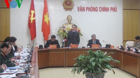 Thời sự đêm ngày 05/02/2015: Chủ trì buổi làm việc về kết quả thực hiện Đề án tìm kiếm, qui tập hài cốt liệt sĩ năm qua, phương hướng nhiệm vụ trọng tâm năm nay, Phó Thủ tướng Vũ Đức Đam đề nghị các bộ, cơ quan liên quan tự rà soát lại, không chỉ bằng trách nhiệm mà bằng tấm lòng với các liệt sĩ.