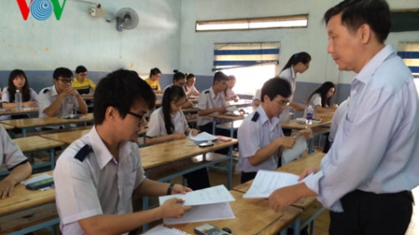 Thời sự chiều ngày 11/5/2015: Thành phố Hồ Chí Minh tổ chức thi thử Trung học phổ thông Quốc gia.