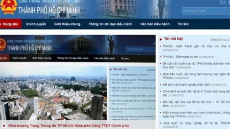 Thời sự chiều ngày 14/6/2015: Thành phố Hồ Chí Minh khai trương Trang thông tin Thành phố trên Cổng thông tin điện tử Chính phủ.