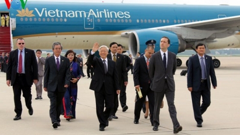 Thời sự đêm ngày 06/7/2015: Tổng Bí thư Nguyễn Phú Trọng đã tới thủ đô Oa-sinh-tơn, bắt đầu chuyến thăm chính thức Hợp chúng quốc Hoa Kỳ