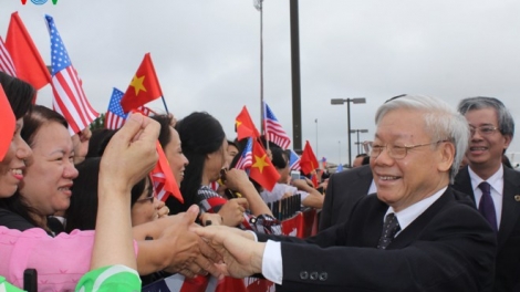 Thời sự chiều ngày 7/7/2015: Tổng Bí thư Nguyễn Phú Trọng có những hoạt động đầu tiên trong chuyến thăm chính thức Hoa Kỳ.