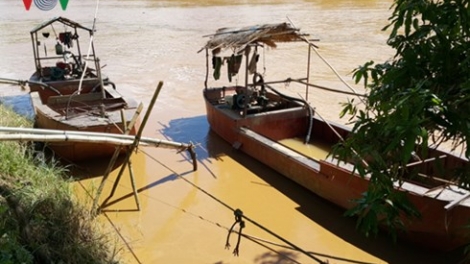 Tỉnh Sơn La ngăn chặn triệt để tình trạng khai thác cát trái phép trên sông Mã