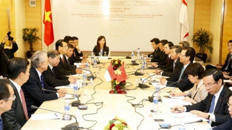 Thời sự đêm ngày 9/8/2015: Thủ tướng Nguyễn Tấn Dũng dự Tọa đàm bàn tròn với các doanh nghiệp hàng đầu Singapore.