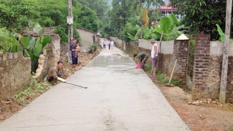 Kinh nghiệm của huyện Đại Từ, tỉnh Thái Nguyên trong đầu tư cơ sở hạ tầng nông thôn mới (29/10/2016)