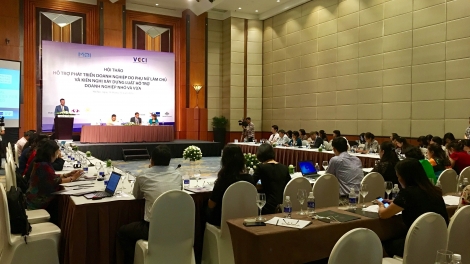 Cần có quy định hỗ trợ cho doanh nghiệp do phụ nữ làm chủ (21/10/2016)