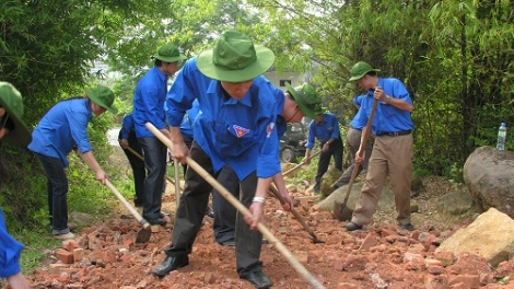 Trương Trung Hưng- Phó bí thư đoàn trẻ tâm huyết với các hoạt động đoàn thể (04/10/2016)