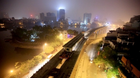 Hơn 13km tuyến chính đường sắt đô thị Cát Linh - Hà Đông đã được hợp long sáng nay, chấm dứt giai đoạn thi công khó khăn của toàn tuyến (Thời sự chiều 8/10/2016)