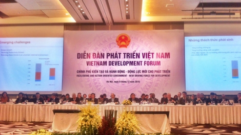 Khai mạc Diễn đàn Phát triển Việt Nam với chủ đề: Chính phủ kiến tạo và hành động - động lực mới cho phát triển (Thời sự chiều 09/12/2016)