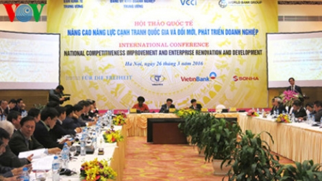 Đẩy mạnh đổi mới, tái cơ cấu doanh nghiệp Nhà nước để nâng cao năng lực cạnh tranh. (22/4/2016)