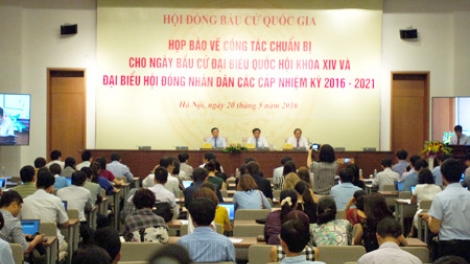 Hội đồng Bầu cử Quốc gia đã cơ bản hoàn thành công tác chuẩn bị, đảm bảo đúng tiến độ, sẵn sàng cho ngày bầu cử. Cả nước đã có trên 69 triệu 200 nghìn người được phát thẻ cử tri. (Thời sự đêm 20/5/2016)