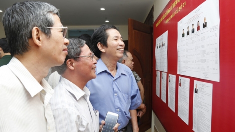 Công tác tuyên truyền bầu cử ở các địa phương. (16/5/2016)