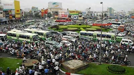 Kẹt xe - Lỗi không chỉ của xe máy. (22/7/2016)