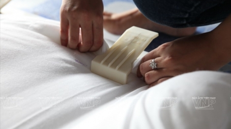 Nghệ nhân Trần Văn Vinh: Người trăn trở để bảo tồn và phát triển nghề Bông Trát Cầu truyền thống. (5/7/2016)