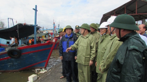 Chủ động ứng phó với cơn bão số 1 năm 2016 (28/7/2016)
