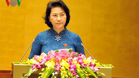 Quốc hội biểu quyết đồng ý chọn bà Nguyễn Thị Kim Ngân, Chủ tịch Quốc hội khoá 13 vào ứng cử vị trí Chủ tịch Quốc hội khoá mới (Thời sự chiều 21/7/2016)