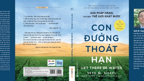 Cuốn sách "Con đường thoát hạn" phát hành tại Việt Nam cung cấp những chia sẻ về công nghệ và mô hình quản lý nước tiên tiến (28/8/2016)