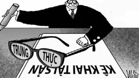 Kê khai tài sản: Chỉ là hình thức (26/8/2016)