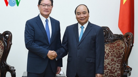 Thủ tướng Nguyễn Xuân Phúc tiếp ông Jung Young Soo, Cố vấn toàn cầu cấp cao Tập đoàn CJ và tiếp ông Huh Myung Soo Chủ tịch Tập đoàn GS của Hàn Quốc (Thời sự đêm 28/9/2016)