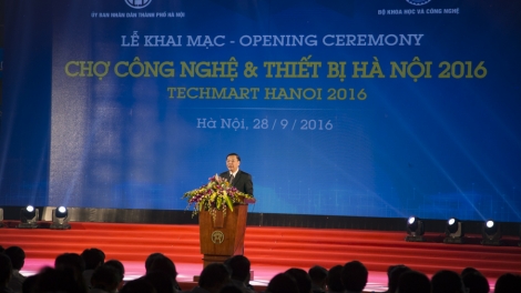 Techmart Hà Nội 2016: Cơ hội kết nối nhà khoa học và doanh nghiệp (30/9/2016)