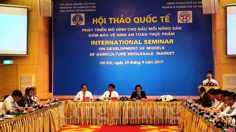 Phát triển chợ đầu mối nông sản đảm bảo vệ sinh an toàn thực phẩm (29/10/2017)