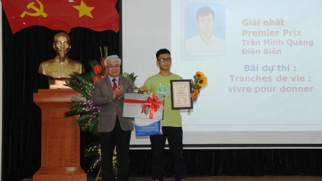 Cuộc thi phóng viên trẻ Pháp ngữ - Việt Nam 2017: Thúc đẩy đa dạng văn hóa trong cộng đồng Pháp ngữ (05/11/2017)