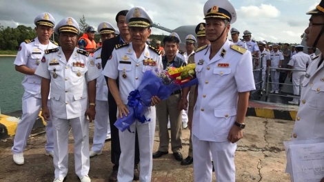 Tuần tra chung giữa vùng 5 Hải quân Việt Nam và Căn cứ biển Hoàng gia Campuchia góp phần ổn định an ninh vùng biển (6/12/2017)