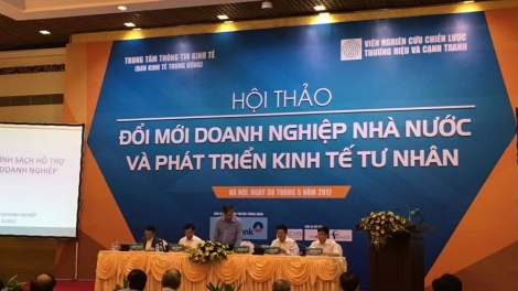 Cải cách Doanh nghiệp Nhà nước gắn với phát triển doanh nghiệp tư nhân và doanh nghiệp có vốn đầu tư nước ngoài để tăng năng suất (14/12/2017)