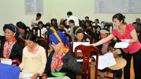 Hỗ trợ hoạt động bình đẳng giới vùng dân tộc thiểu số (5/12/2017)