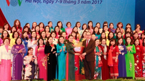 Bà Nguyễn Thị Thu Hà tiếp tục tái cử giữ chức Chủ tịch Hội Liên hiệp phụ nữ Việt Nam khóa mới (Thời sự chiều 9/3/2017)