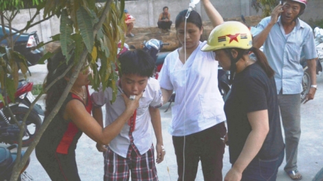 37 học sinh ngộ độc do ăn quả ngô đồng tại Nghệ An (Thời sự trưa 22/4/2017)