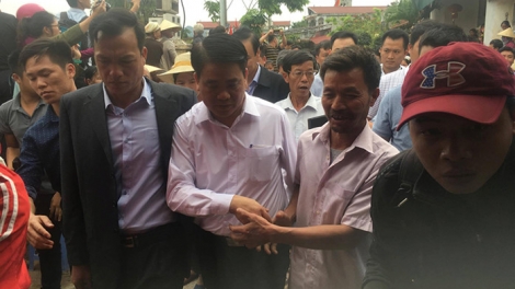 Chủ tịch Uỷ ban nhân dân thành phố Hà Nội Nguyễn Đức Chung khẳng định không truy cứu hình sự người dân Đồng Tâm (Thời sự chiều 22/4/2017)