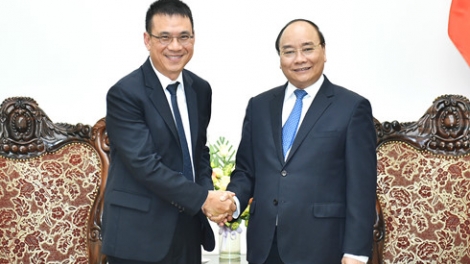 Thủ tướng Nguyễn Xuân Phúc tiếp Chủ tịch kiêm Tổng giám đốc Tập đoàn SCG Thái Lan (Thời sự đêm 5/4/2017)