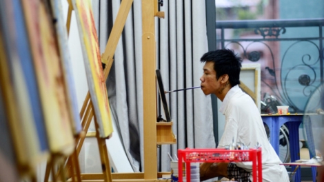 Niềm đam mê hội họa của người họa sĩ khuyết tật vượt lên số phận được đạo diễn người Mỹ dựng thành phim đề cử giải Oscar 2016 (29/5/2017)