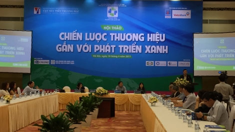 Doanh nghiệp cần quan tâm hơn đến xây dựng thương hiệu gắn với các tiêu chí xanh. (12/5/2017)