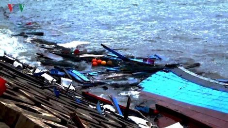 Bão số 2 gây thiệt hại nghiêm trọng cho các tỉnh miền Trung: Thủ tướng có công điện yêu cầu các địa phương khẩn trương khắc phục hậu quả cơn bão số 2 (Thời sự chiều 17/7/2017)