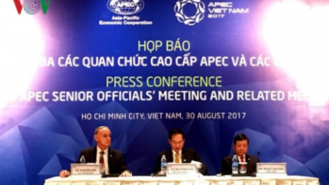 Kết thúc các hoạt động của Hội nghị các Quan chức Cao cấp APEC lần thứ 3 (SOM 3) tại thành phố Hồ Chí Minh, đại diện các nền kinh tế thành viên đánh giá cao vai trò tổ chức của nước chủ nhà Việt Nam (Thời sự trưa 31/8/2017)