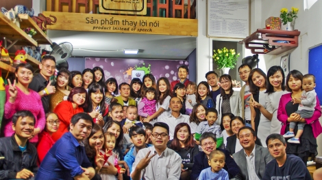 Một người khuyết tật vận động xây dựng ngôi nhà của những ước mơ dành cho người khuyết tật (28/9/2017)
