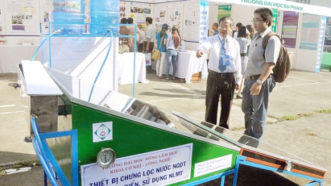 Công nghệ lọc nước biển thành nước ngọt bằng năng lượng mặt trời (26/9/2017)