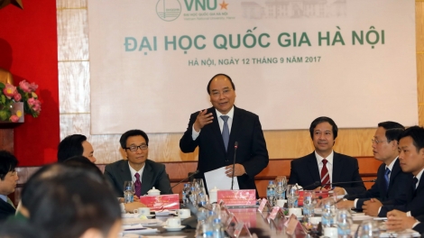 Thủ tướng Nguyễn Xuân Phúc chỉ đạo tập trung vốn để giải phóng mặt bằng cho Đại học Quốc gia Hà Nội tại Hòa Lạc  (Thời sự chiều 12/9/2017)