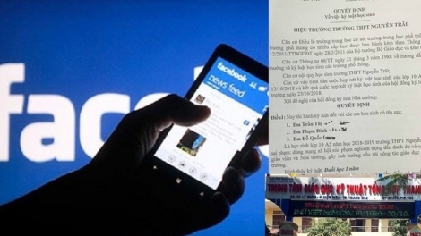 Bàn về vụ 7 học sinh tại Thanh Hóa bị đuổi học vì xúc phạm giáo viên khi chát nhóm qua mạng Facebook (2/11/2018)