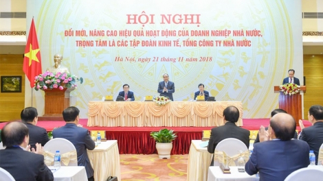 Thủ tướng Nguyễn Xuân Phúc chủ trì Hội nghị Đổi mới, nâng cao hiệu quả hoạt động của doanh nghiệp Nhà nước trong bối cảnh việc cổ phần hóa trong năm nay không đạt kế hoạch (Thời sự 21/11/2018)