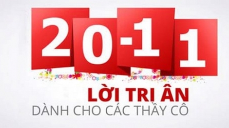 Tri ân thầy cô sao cho ý nghĩa (20/11/2018)