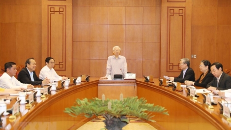 Tổng bí thư, Chủ tịch nước Nguyễn Phú Trọng chủ trì phiên họp đầu tiên của Ban chỉ đạo xây dựng quy hoạch cán bộ cấp cấp chiến lược, nhiệm kỳ 2021-2026 (Thời sự trưa 4/11/2018)