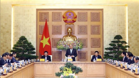 Thủ tướng Nguyễn Xuân Phúc làm việc với Tổ Tư vấn kinh tế của Thủ tướng (Thời sự trưa 22/12/2018)