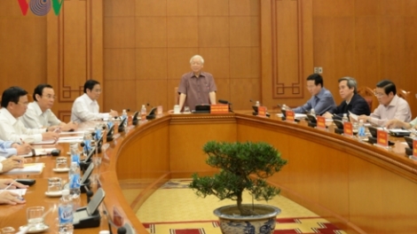 Tổng Bí thư, Chủ tịch nước Nguyễn Phú Trọng chủ trì phiên họp đầu tiên của Thường trực tiểu ban Văn kiện Đại hội 13 của Đảng (Thời sự chiều 5/12/2018)