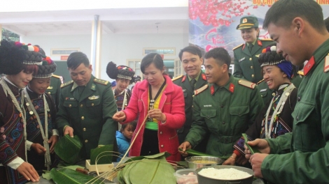 Xuân ấm vùng biên giới Ma Ly Chải, huyện Phong Thổ, tỉnh Lai Châu