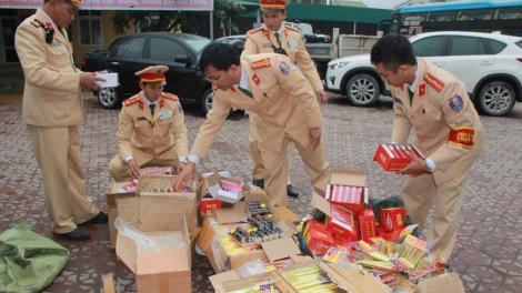 Cận Tết Nguyên đán, tội phạm buôn lậu pháo gia tăng  (06/02/2018)