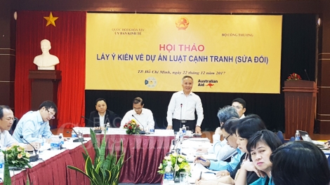 Dự thảo Luật Cạnh tranh sửa đổi: Cần bảo đảm và nâng cao năng lực cạnh tranh (07/02/2018)