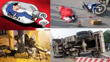 Thói quen nguy hiểm của nhiều người tham gia giao thông: Lái xe sau khi uống rượu bia (12/2/2018)